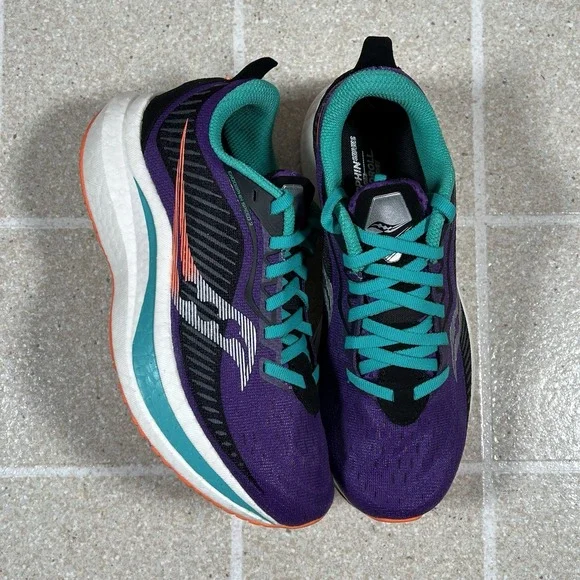 Saucony Womens Endorphin Speed 2 S10688-20 Purple Running Shoes Sneakers Size 7 - Picture 1 of 8